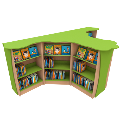 Instant Library Wall Pack 2 (Woodland Themed)