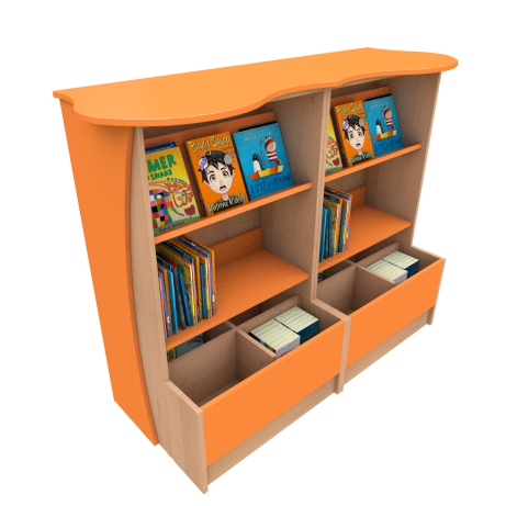 Instant Library Wall Pack 1 (Woodland Themed)