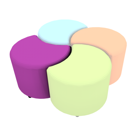 Clover Seating Set Plain Second Colour