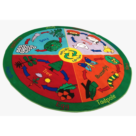 SALE Back to Nature Life Cycles Rug