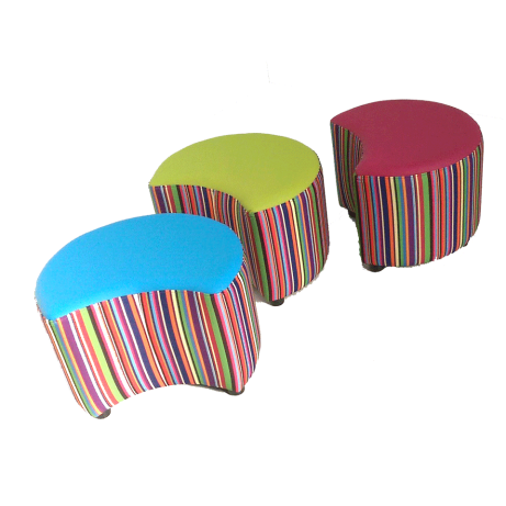 SALE Crescent Seat Set of 3 MINI