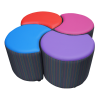 Clover Seating Set Patterned