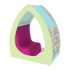 Leaf Reading Cocoon 1 Seat Colour