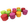 SALE Buzz Drum Plain Set of 12 MINI Height