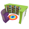 Instant Library Wall Pack 6 (Woodland Themed)