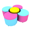 Daisy Seating Set Two Tone