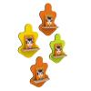 Oak Leaf Wall Displayer Set of 4