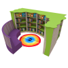 Instant Library Wall Pack 6 (Woodland Themed)