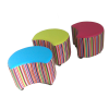 SALE Crescent Seat Set of 3 MINI
