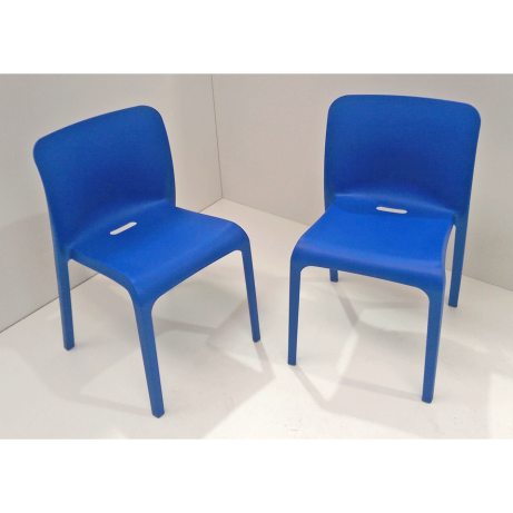 SALE Pop Chairs - Set of 2 Marine Blue