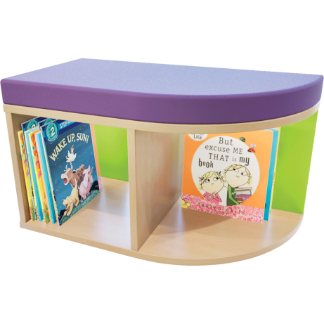 Cubby Curved End Seat (Right)