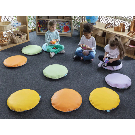 Indoor/Outdoor Story Cushions - Set of 10