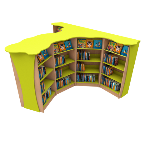 Instant Library Wall Pack 3 (Woodland Themed)