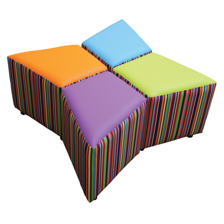 Squiangle Seating Set of 4