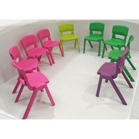 SALE Postura+ Chairs Size 4 - Set of 9 Mixed