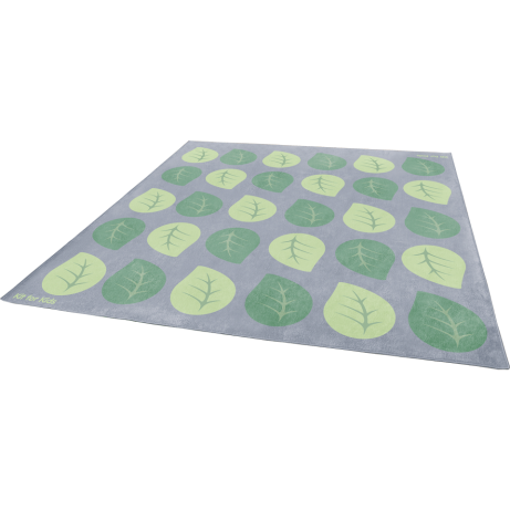 Natural World Large Square Leaf Rug