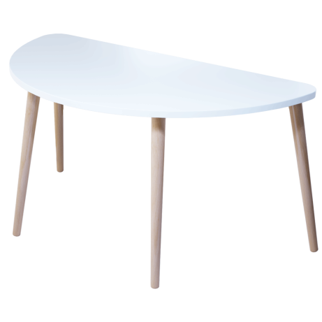 Semi-circle Scandi-Retro Table
