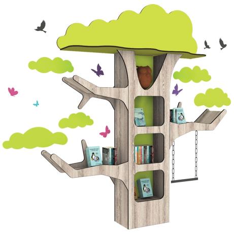 Hollow Tree Book Displayer