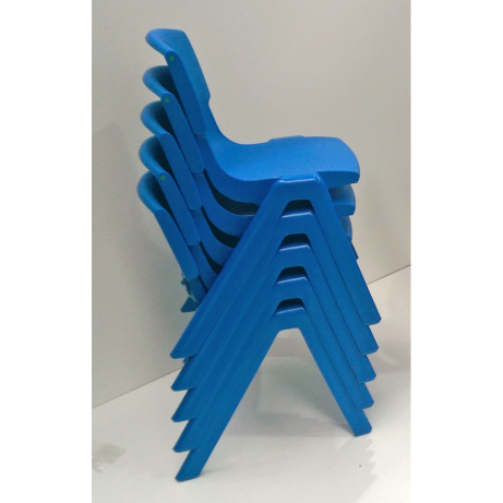 SALE Postura+ Chairs Size 5 Set of 5 Primary Blu