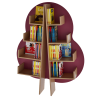 SALE Funky Forest Book Tree - Oak (Fuchsia)