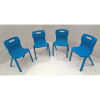 SALE Titan Chairs Size 4 - Set of 4 Blue