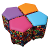 Squexagon Seating Set of 4